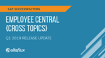 Q1 2019 Release Highlights: SuccessFactors Employee Central Integration (Cross Topics)