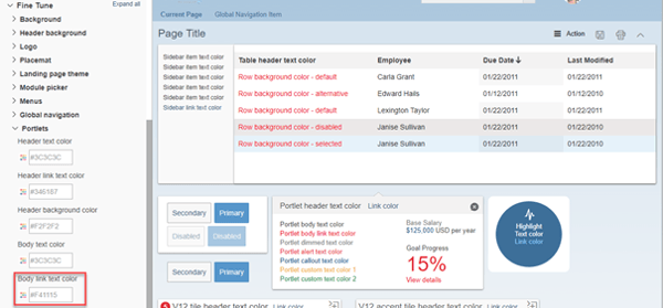 Editing SAP SuccessFactors People Profile Header Links