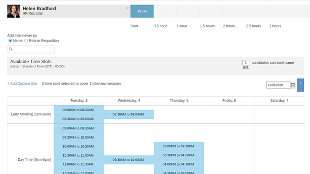 SAP SuccessFactors Interview Scheduling - 2