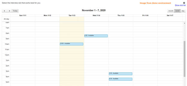 SAP SuccessFactors Interview Scheduling - 5