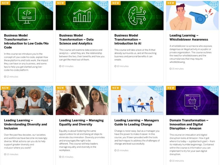 SAP SuccessFactors Learning Content